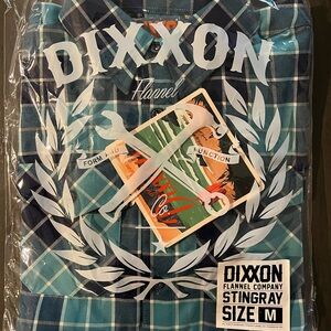 Mens Dixxon Flannel - Stingray (M)